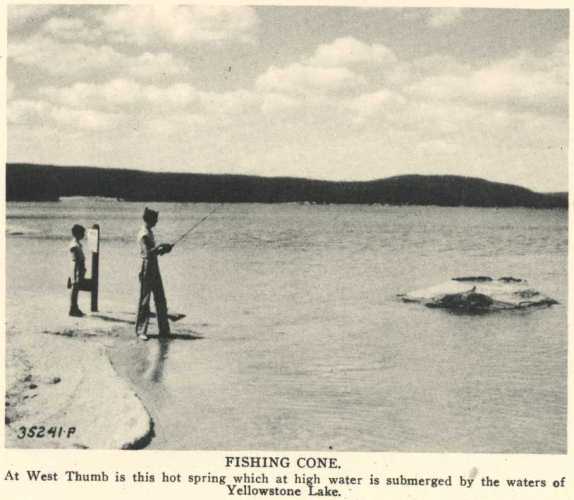 Fishing Cone - 'Yellowstone Geysers'