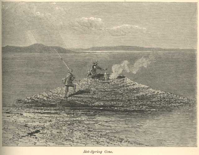 Hot-Spring Cone - 'Our Native Land'
