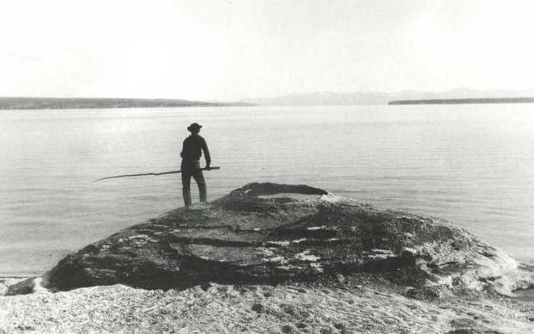 Hot Spring Cone - 'Yellowstone - Selected Photographs 1870-1960'