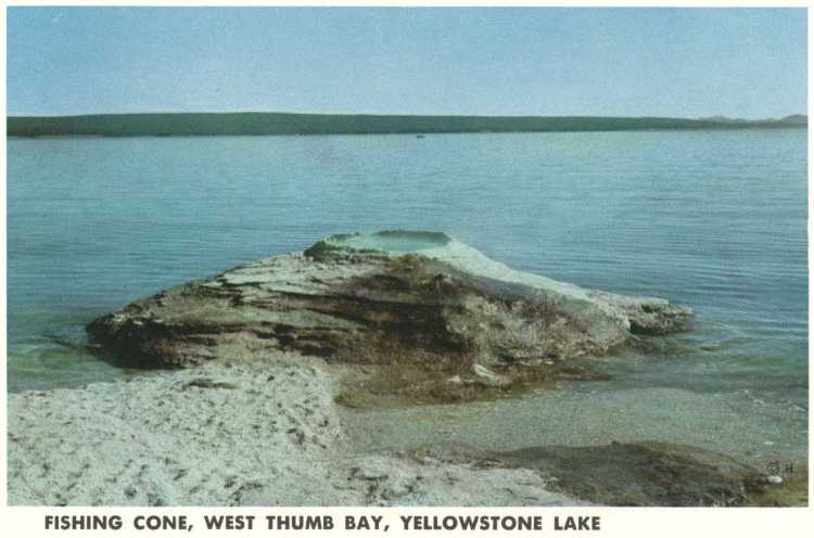 Fishing Cone - 'Yellowstone National Park - America's Wonderland'