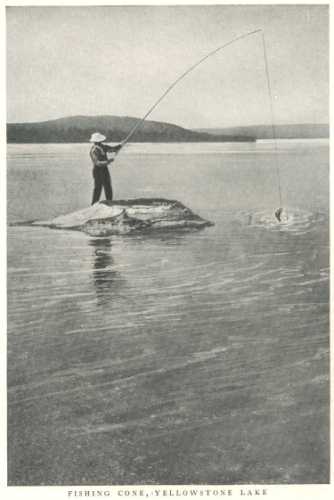 Fishing Cone - 'Yellowstone Park - Northern Pacific Railway'